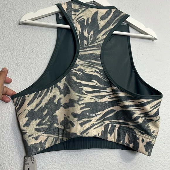 Adidas x Zoe Saldana Collection Low Impact Sports Bra Aeroready Size XL NWT - Picture 4 of 11